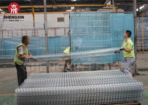 1.23m Length 3d Welded Mesh Fencing Home Outdoor Decorative
