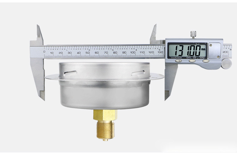 YE100ZTBF 16KPa All 304SS Stainless Steel Pressure Gauges for Micropressure Measurement