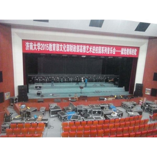 15 Inch Outdoor Audio System Powered Stage Monitors Equipment , Portable Monitor Speakers