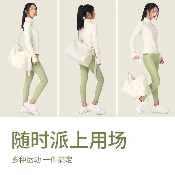 SPRING NEW CROSS-BORDER WATERPROOF LARGE CAPACITY DRY AND WET SEPARATION TRAVEL BAG LEISURE STORAGE YOGA SWIMMING FITNES