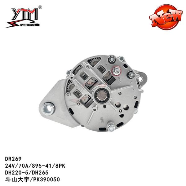 Moteur électrique S95-41 8PK PK390050 d'alternateur de DR269 DH220-5 DH265 70A