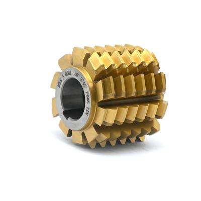 Finishing involute spline hob type 1 (round top ot teeth) M3,5 A 80x71x32 30° (2