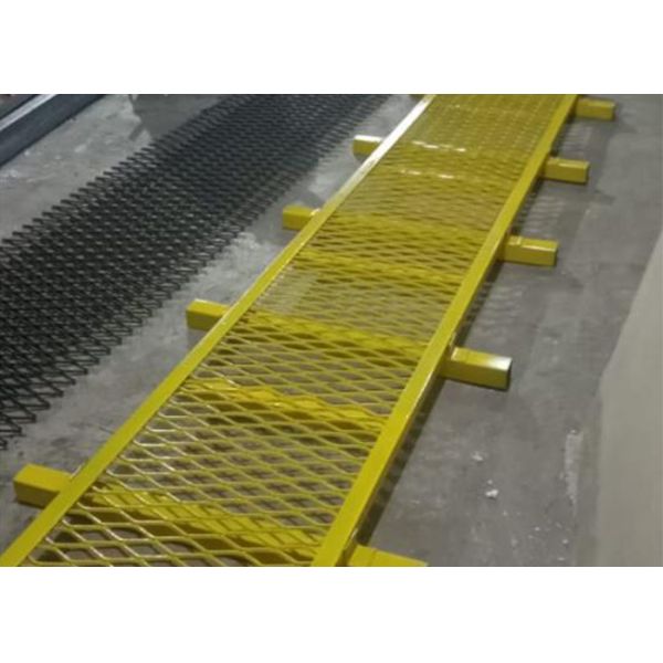 Steel Expanded Metal Sheet Flattened (3mm thickness) . 1.2x2.4m panel sheet