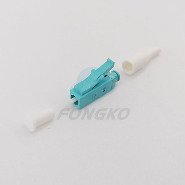 conector caliente de la fibra óptica del simplex 0.9m m de las piezas OM3 del conector óptico de la fibra de la venta Lc/UPC