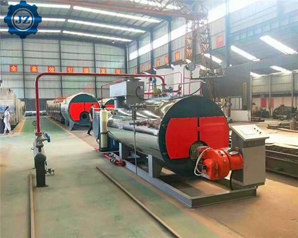 Automatic 1 to 20 ton Natural Gas LPG Diesel Oil Fired Industrial Steam Boiler Price