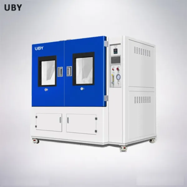 Low Noise IPX56 Protection Sand And Dust Test Chamber With Programmable Touch Screen Controller