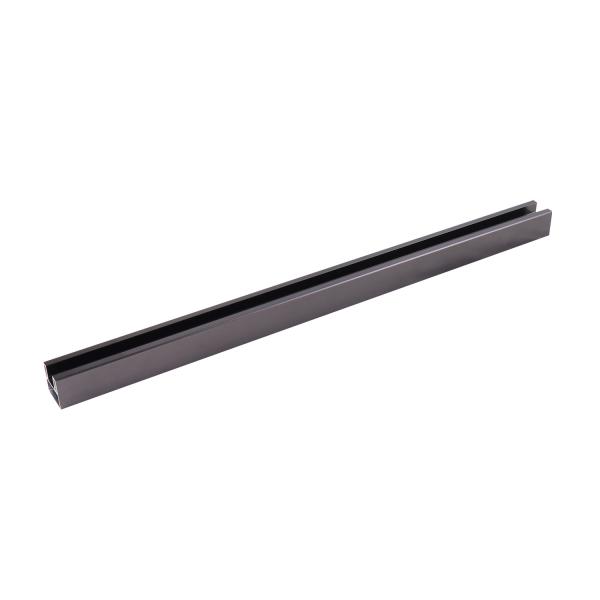 Temper Glass Railing Handrails Aluminum U Profile Handrail Spigot for Stairway Railing