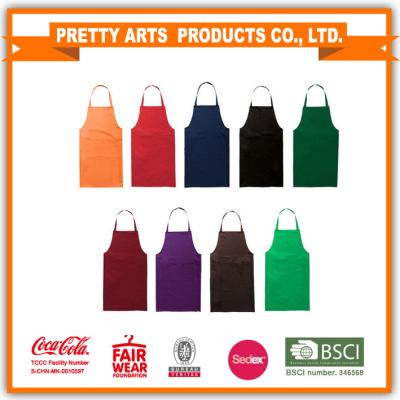 Colorful Cotton Apron Customer Logo Printable 70*80cm Durable For Women Men
