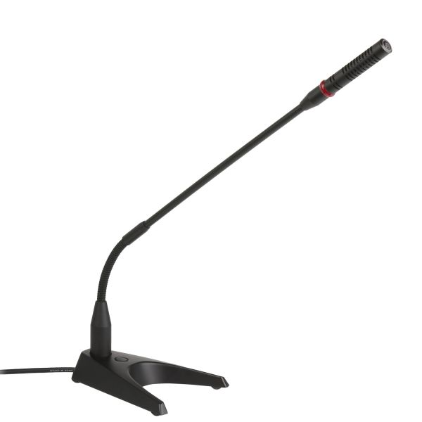 Conference Microphone 360 Flexible Gooseneck Desktop Condenser Microphone for Church