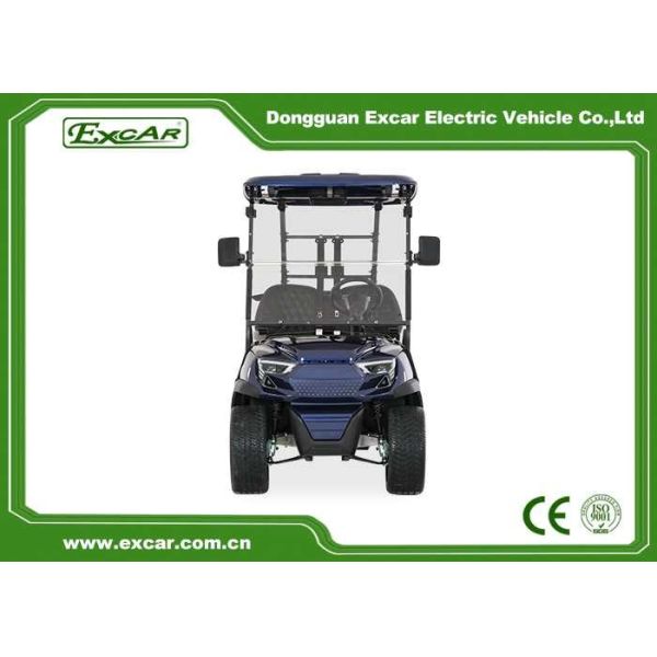 Тележки гольфа места свинцовокислотной батареи электрические 2, тележки гольфа новой модели 48v электрические