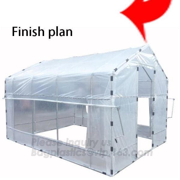 Garden tomato green house greenhouse film 3 layer eva agriculture clear plastic protective 90% transmission green house,