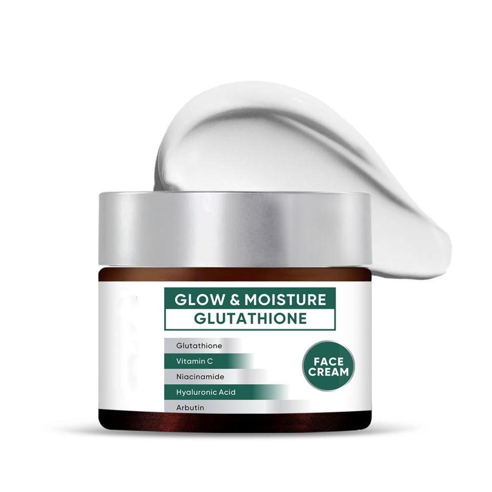OEM ODM Glutathione Bleaching Cream Private brand skin care whitening face cream dark skin facial moisturizing cream