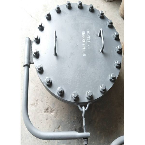 DN500 304 Power Plant Accessories Atmospheric Pressure Manhole In Boiler