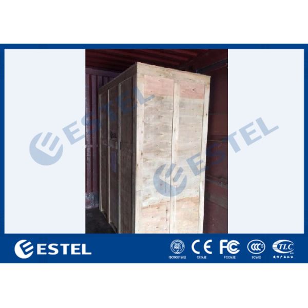 На открытом воздухе укрытие радиосвязей залива шкафа силы IP55 3 с охлаждать кондиционера