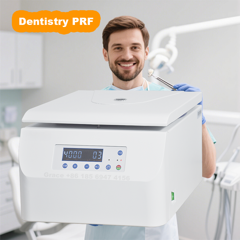 CENLEE Horizontal Rotor Dental Platelet Rich Plasma Regenerative Medicine Cosmetic for Centrifuge 4200RPM 2760g Stainless Steel