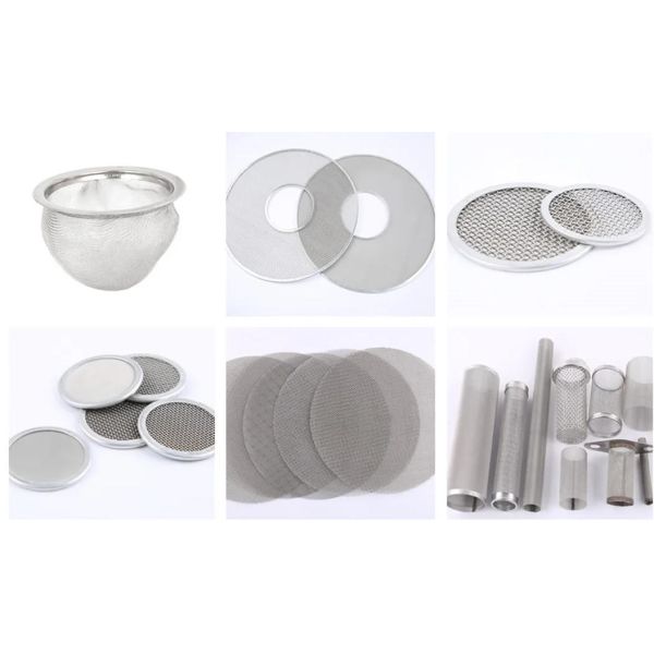 Micron 304 316L Stainless Steel Wire Mesh Screen Filter Mesh