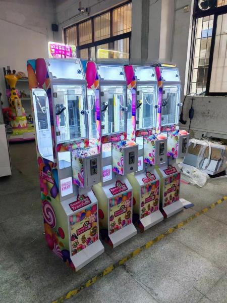 Dreamland High Profit Coin Operated Lucky Claw Crane Games Cheap Mini Prize Game Machine