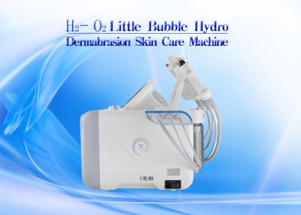 H2O2 Hydra Dermabrasion Machine , Oxygen Jet Peeling Hydrafacial Device
