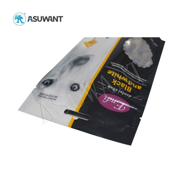 Resealable Pet Dog Food Packaging Bag Large 2kg 5kg With Ziplock