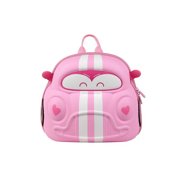 Supercute Custom Logo 3D Cartoon LED Car Children School Bag Kids School Backpack