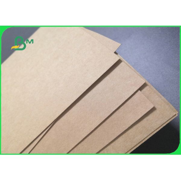 papel de Brown Kraft de la categoría alimenticia de 170gsm 250gsm para la grasa del paquete de la ensalada resistente