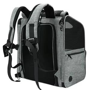 Expandable Pet Carrier Bag Airline Approved Pet Travel Carrier Backpack For Hiking