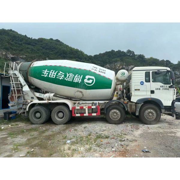 Steady Operation Second Hand Concrete Mixer Lorry All Functions Normal