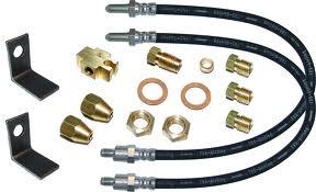 flexible rubber brake hose line