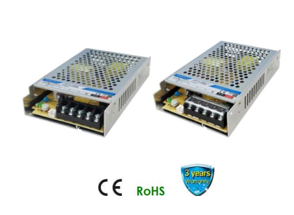 75W 24V Industrial AC DC Enclosed Power Supply 305VAC Input PFC