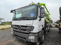 Pompes à béton Zoomlion 49m avec châssis Mercedes Benz