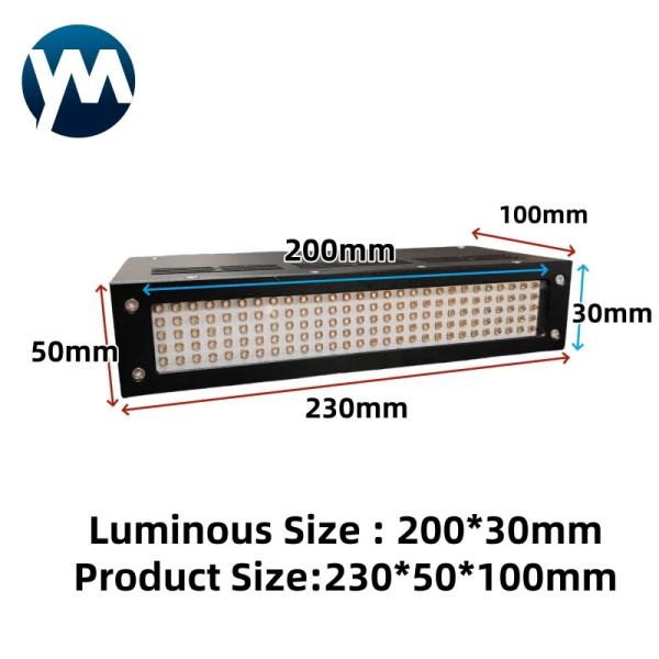 Modulo de luz UV 350W inspeção de tinta de carro luz UV Curing UV LED Curing System