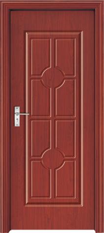 40mm thickness Interior PVC Wooden Door For Bedroom/ Bathroom/ Kitchen
