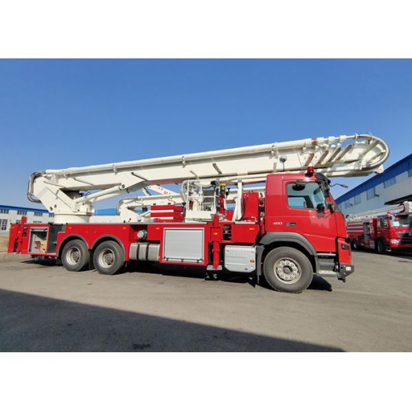 Gerador do carro de bombeiros de escada aérea 110A da guiga do estilo de Shanghai Jindun H