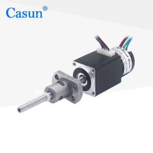 20×20×27.5mm NEMA 8 Close Loop Motor Ball Screw Stepper Motor With Encoder