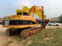 Máquina escavadora em excesso de Caterpillar 320c do Backhoe de Japão, equipamento pesado do gato de 20 toneladas