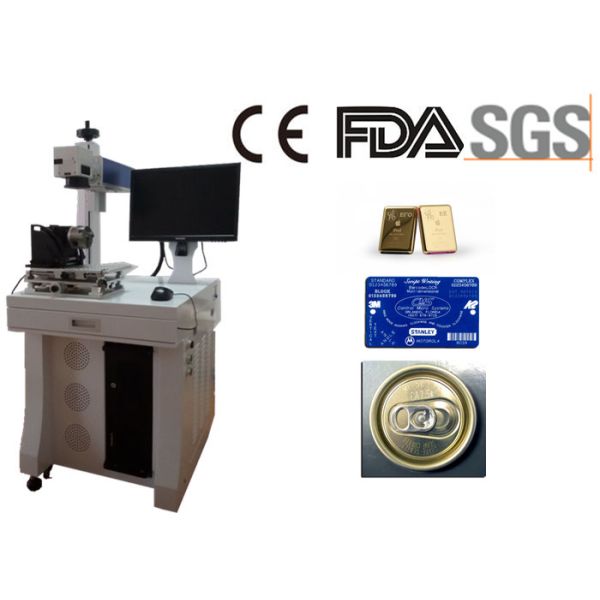 Мини мобильные инженеры машины маркировки лазера волокна кода штриховой маркировки доступные