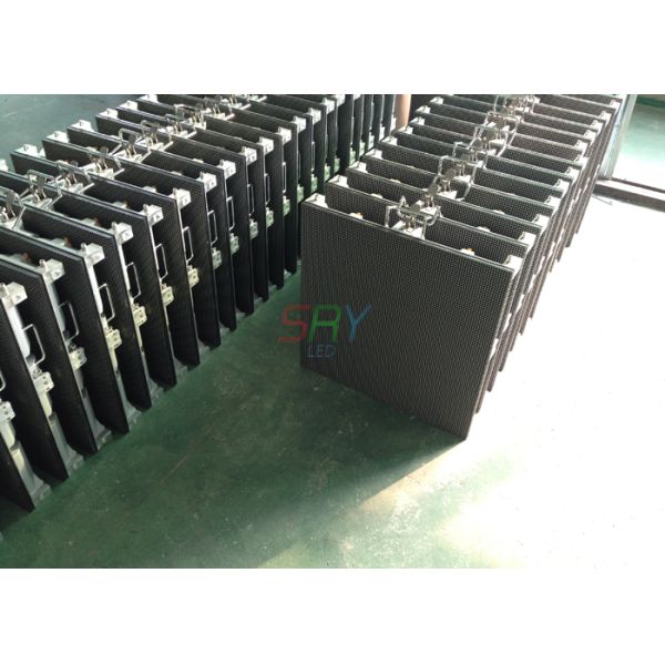 Portable 6mm Outdoor Full Color LED Display Cabinet Die casting Aluminum