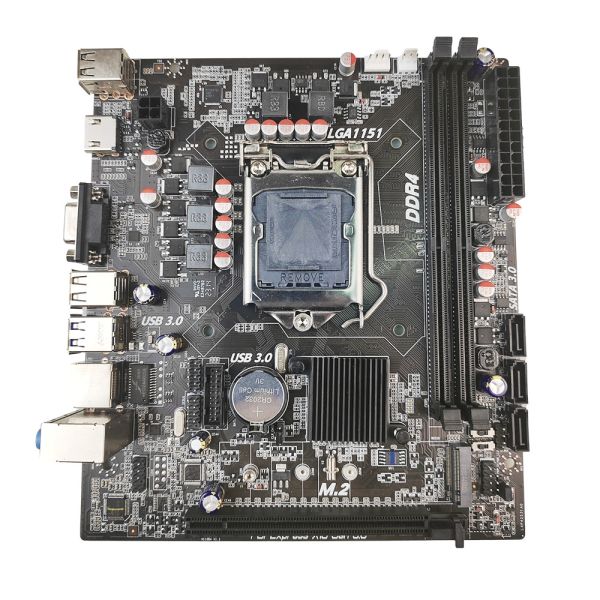 PCWINMAX H110 Socket 1151 GDDR4 Micro ATX 32GB Original H110 Chipset Desktop Motherboard