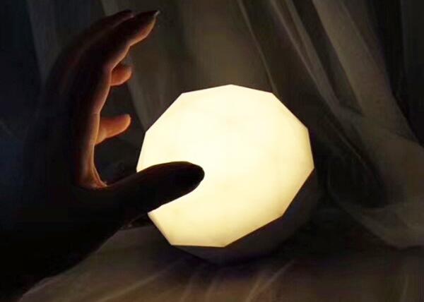 Intelligent Smart LED Table Lamp With 5 Levels Adjust Brightness Voice Control