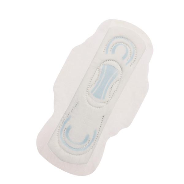 Super Absorbent Ladies Sanitary Napkins 155mm Organic All Cotton Sanitary Pads