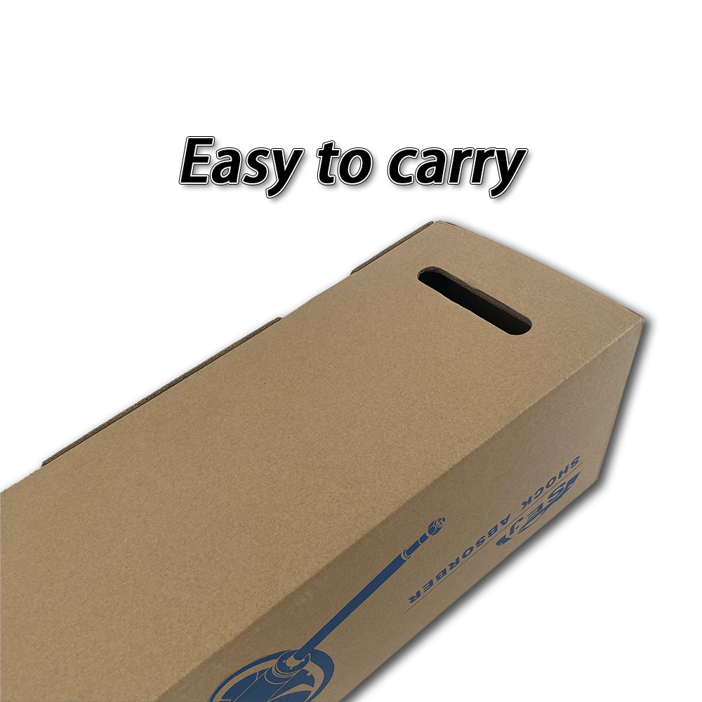 High Quality Custom Corrugated Carton Box Auto Spare Parts Packaging with Embossed Logo Corrugated Paper Box Folder Type