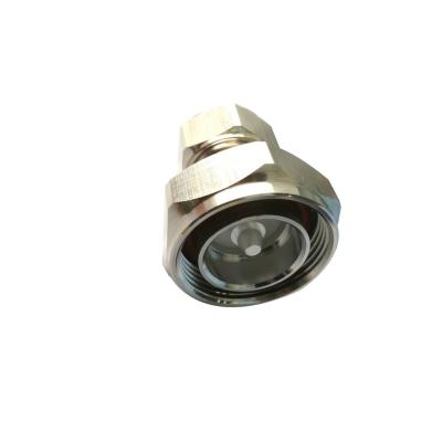 Mini Din 4.3-10 Male To Mini Din male RF Coaxial Connectors Adaptor Silver Plated