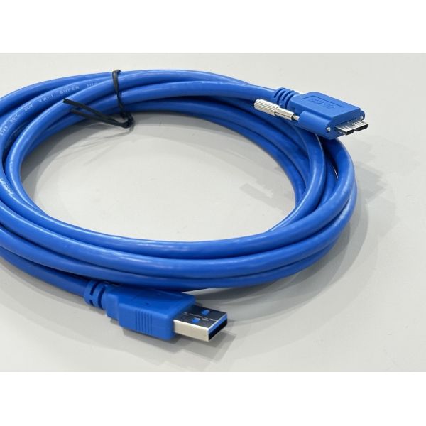 USB 3.0 A to Micro B connector cable high speed electrical wire for external HDD data transmission, power supply, server storage devices, customization industrial electronic applications