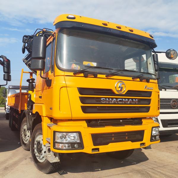 Shacman F3000 Truck With XCMG GSQZ860 32ton Folding Crane
