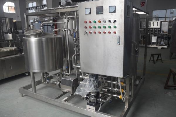 Instalação de mistura de sorvete de copo de pequena capacidade de 200L/h com tensão 380V/440V