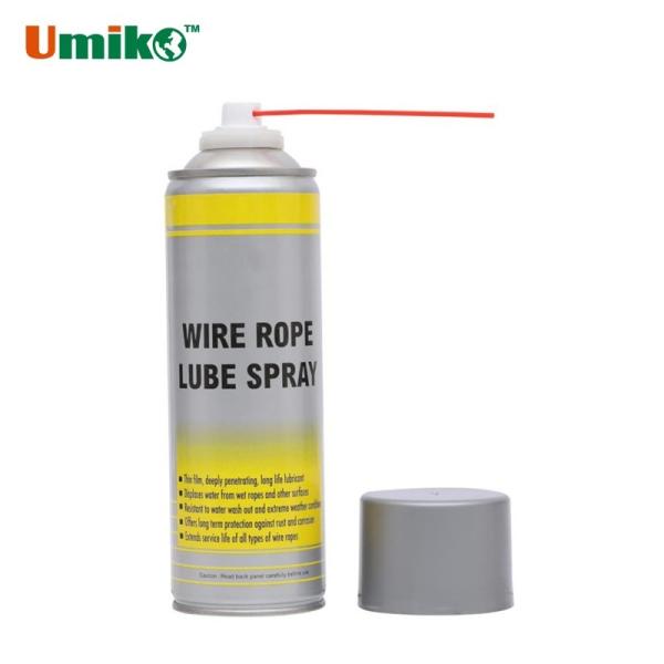 Heavy Duty Synthetic Lubricating Oil Corrosion Protection Wire Rope Lubricant Spray