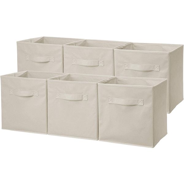 10-20L Capacity Fabric Drawer Cubby Organizer Box for Organizing Sundries Efficiently