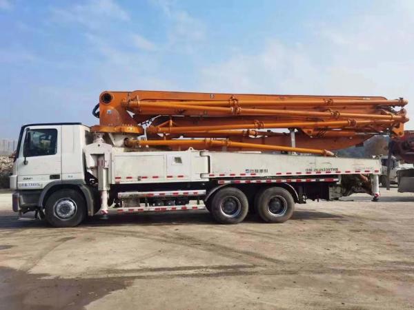 47m Maquinaria de construcción de bombas de hormigón usadas Equipo pesado de alta productividad