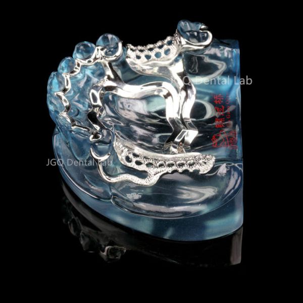 3D Laser Printing Removable Dentures Customized with Co-Cr Alloy Framework