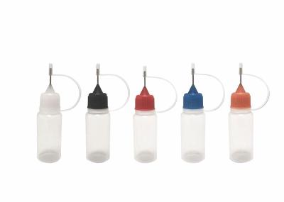 Vário material resistente do PE da garrafa de óleo do fumo das cores com o tampão de aço da agulha